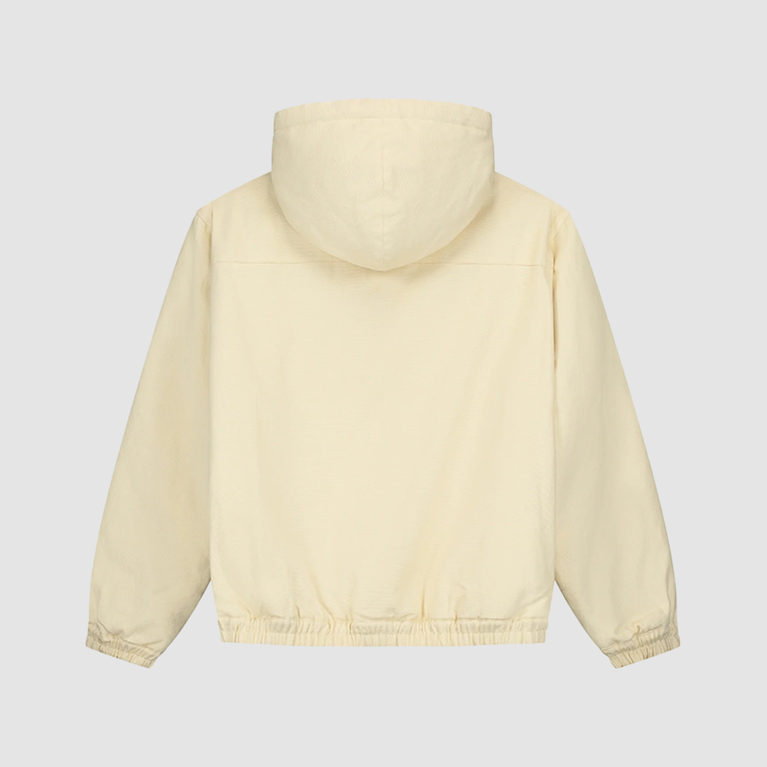 Reversible Hooded Jacket Cream