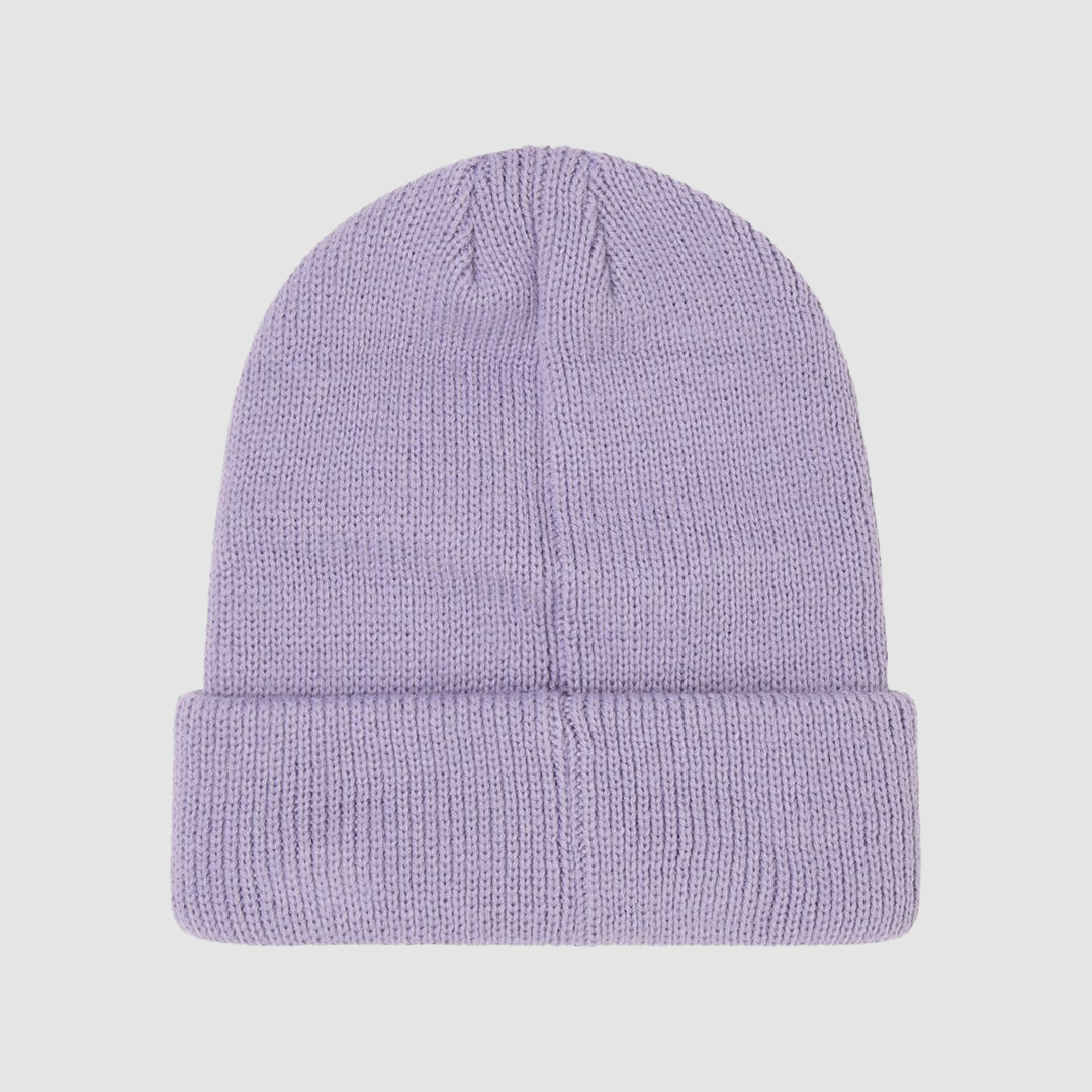 Gothic Beanie Soft Purple Garment Washed