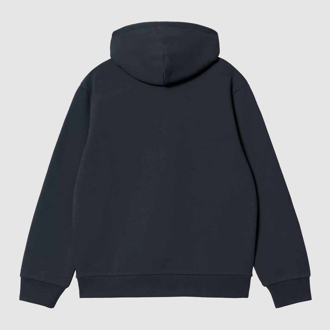 Hooded Carhartt Sweat Deep Night / Palisander