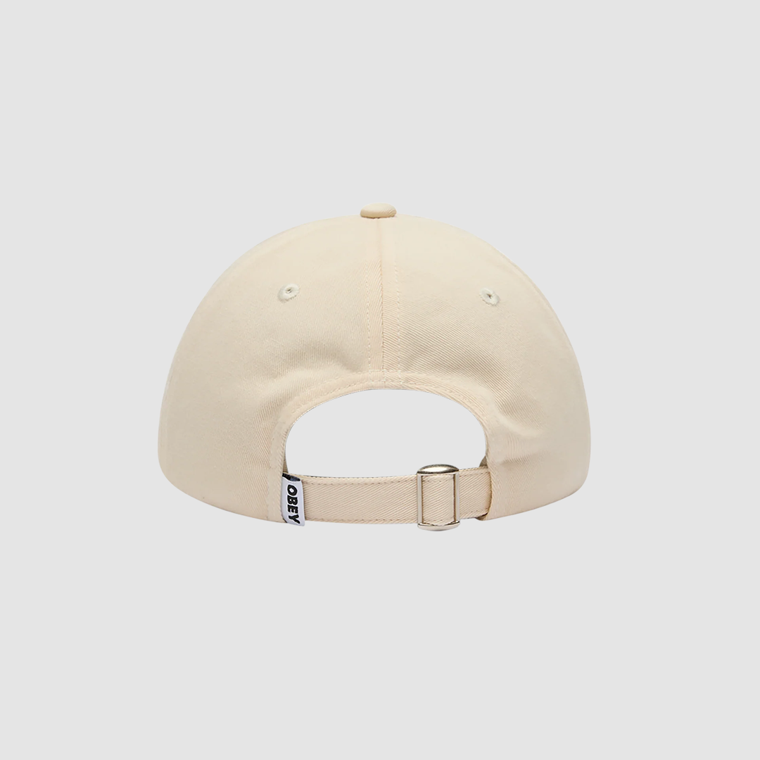 Pigment Obey Studios Strapback Unbleached