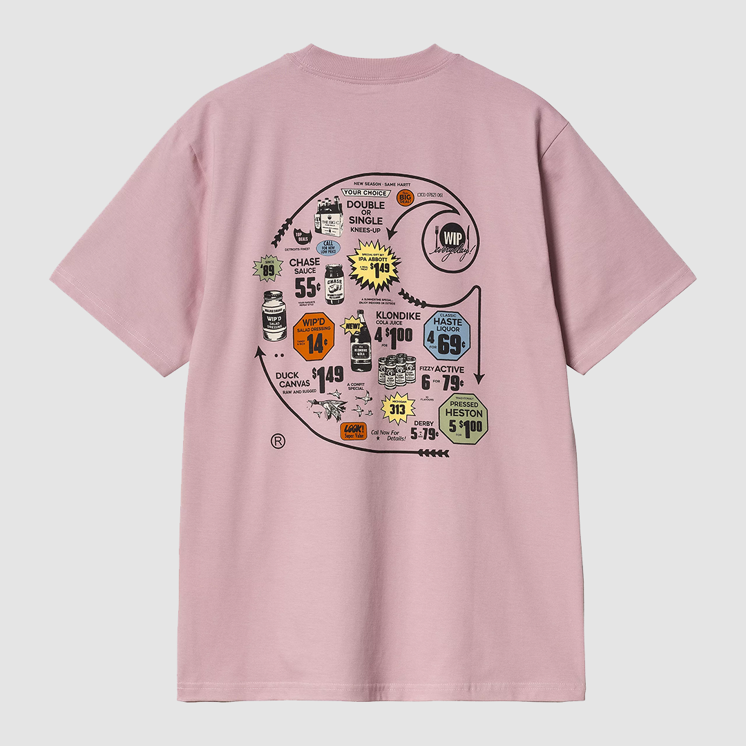 S/S Catalogue C Logo T-Shirt Hortensia