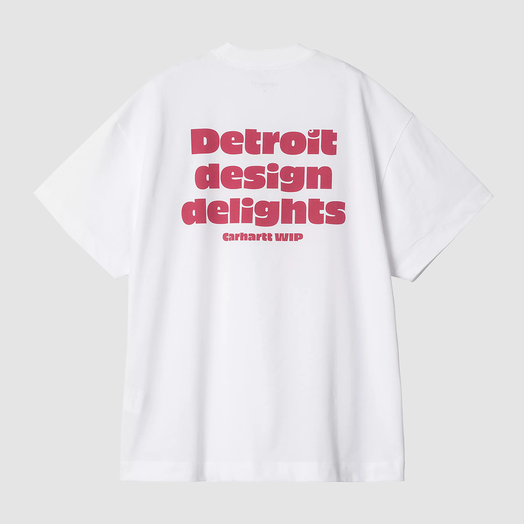W' S/S Day Off T-Shirt White / Disco