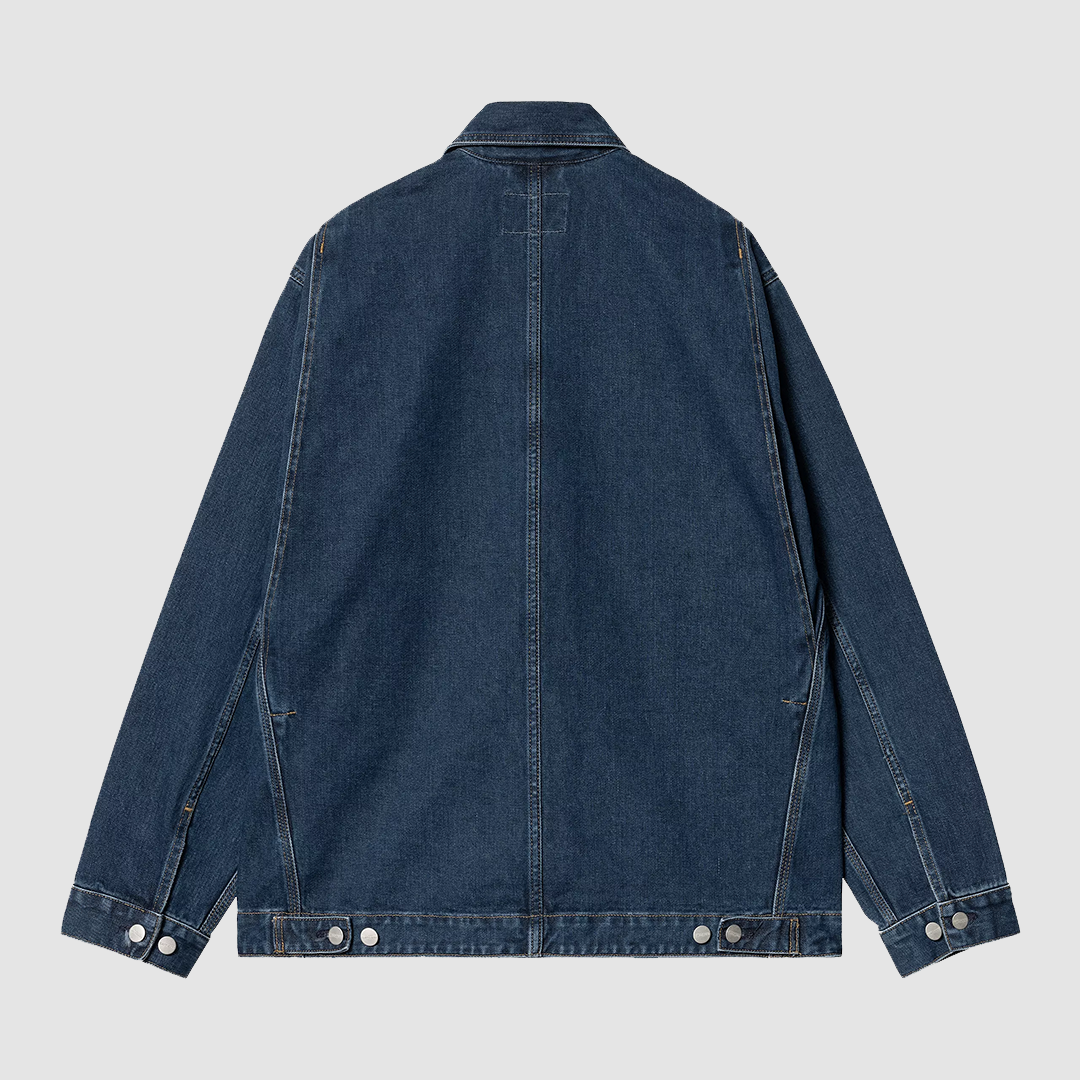OG Double Front Jacket Blue Stone Washed