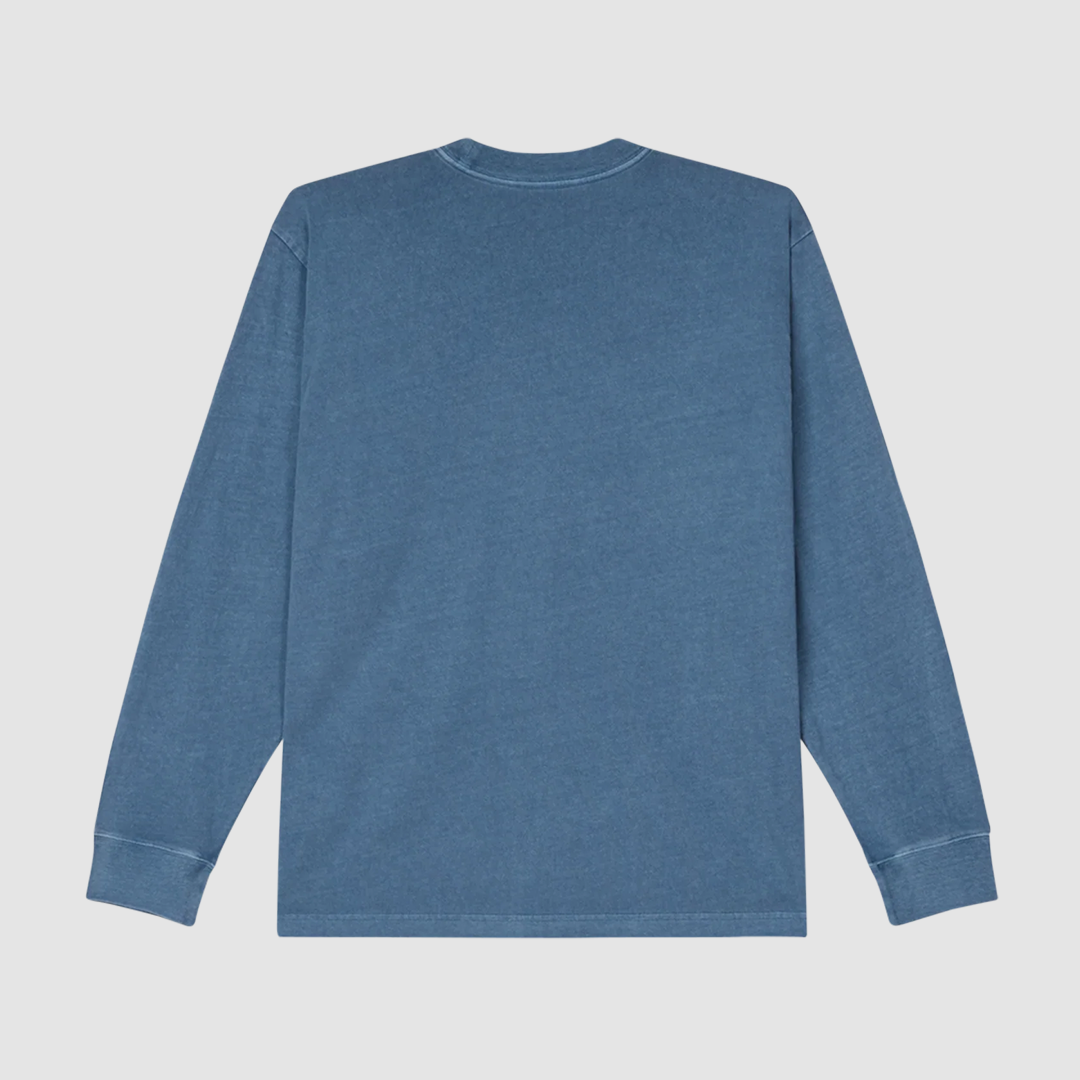 Lowercase Pigment LS T-Shirt Cornet Blue