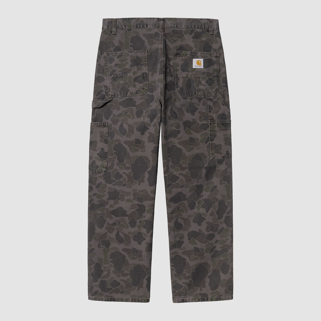 Duck Single Knee Pant Camo Green / Graphite Garment