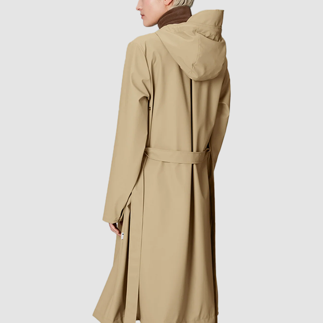 A-Line Longer W Jacket Sand