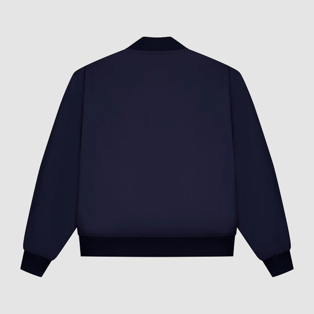 Eye Bomber Jacket Navy