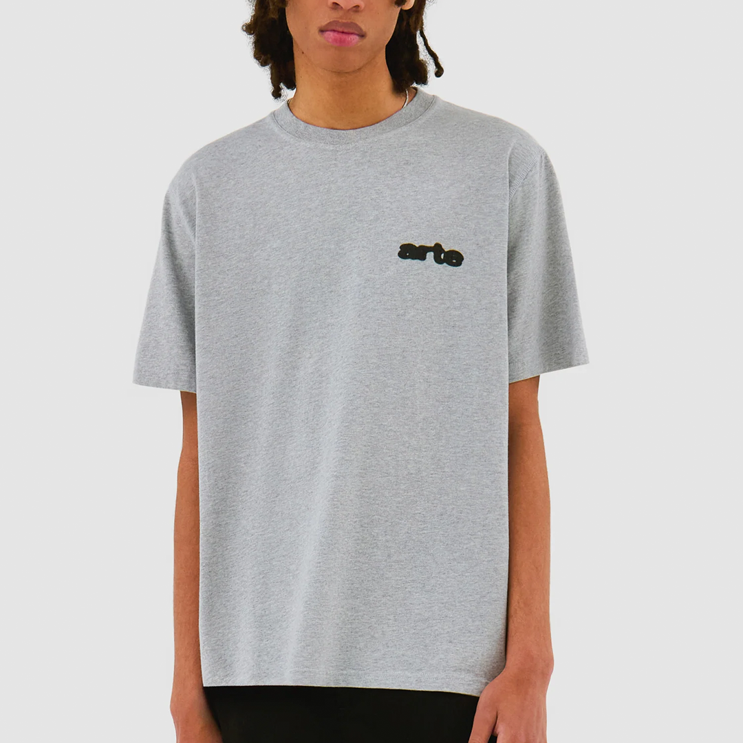 Blur Flower T-Shirt Grey