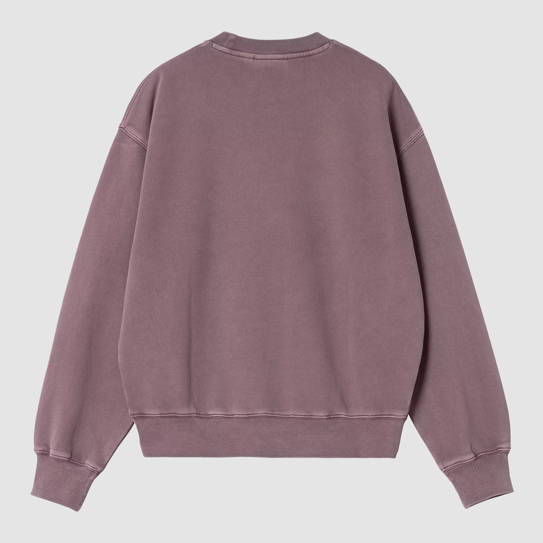W' Nelson Sweat Phlox Garment Dyed