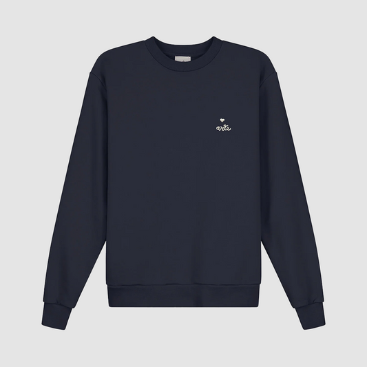 Heart Logo Crew Navy