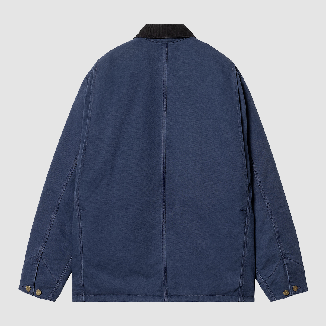 OG Chore Coat Air Force Blue / Black Aged Canvas
