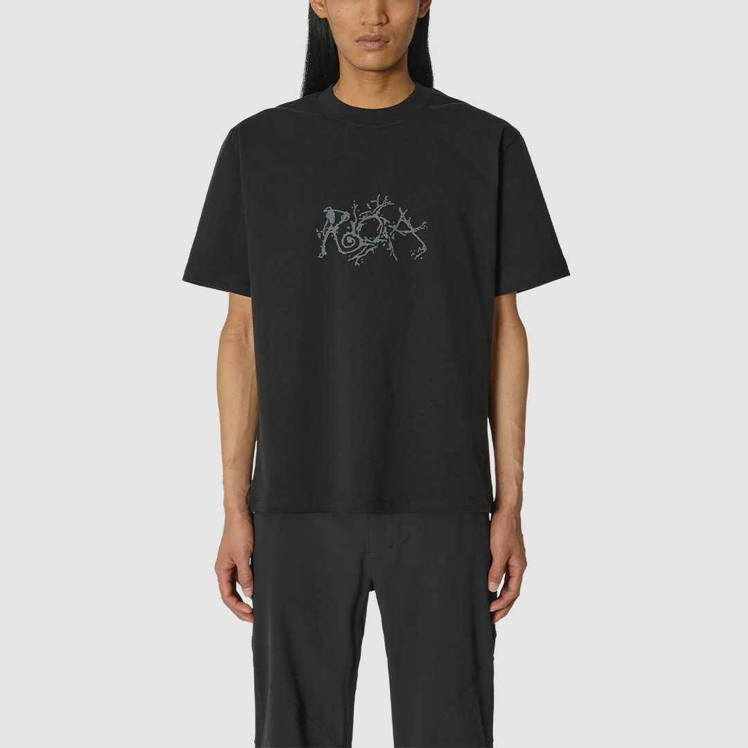 Graphic Boxy T-Shirt Black