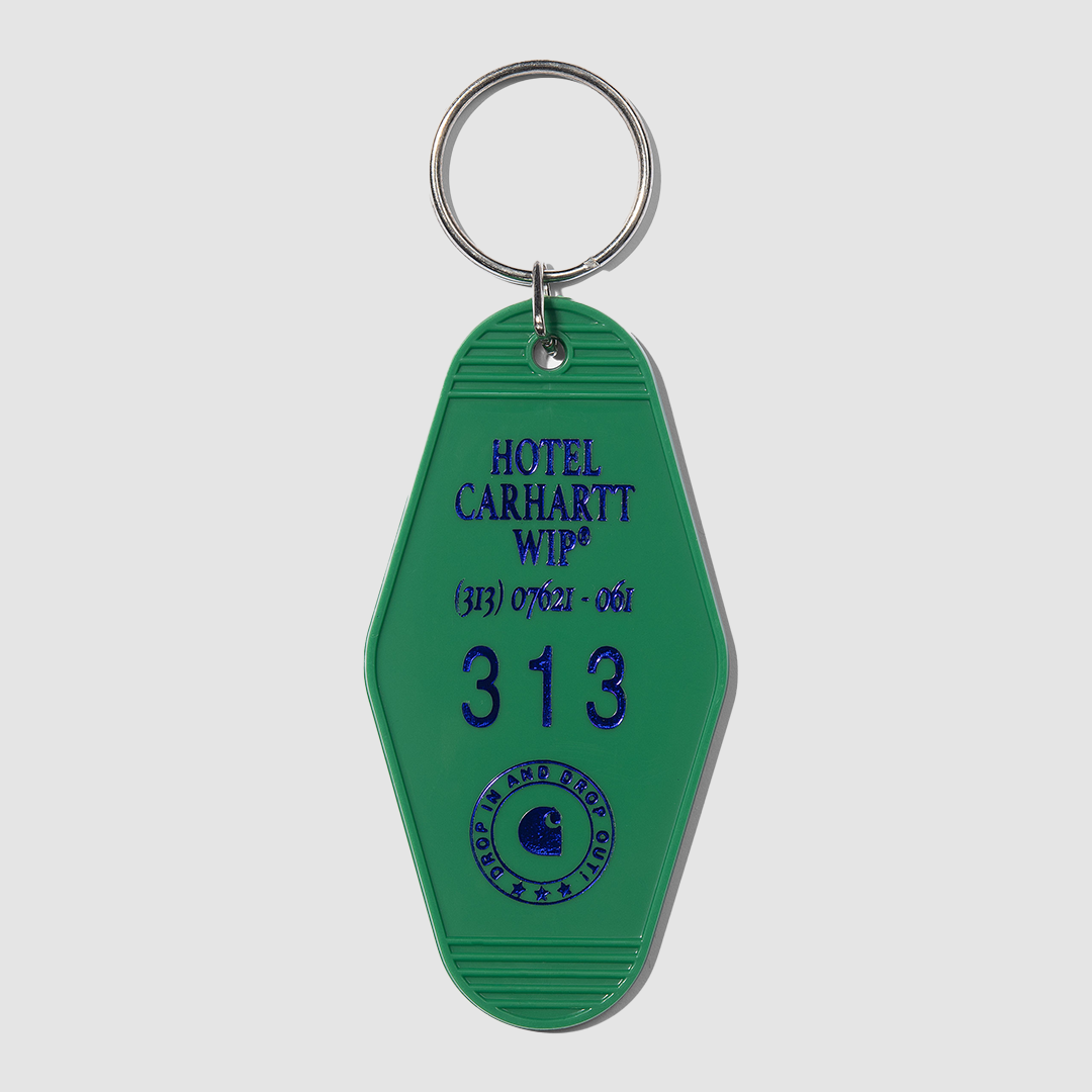 Hotel Keys Keychain Aspen Green / Aura