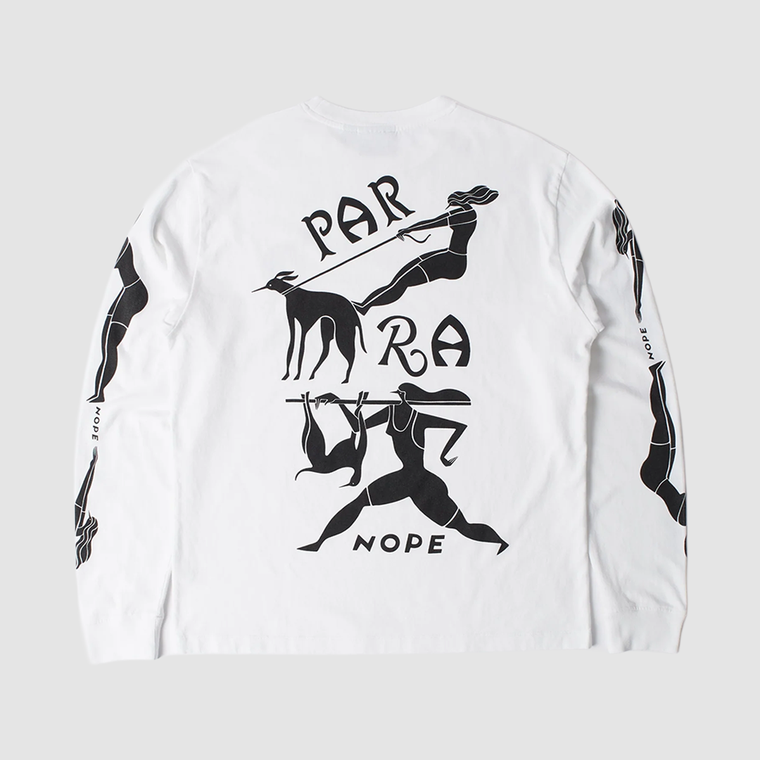 Dog Training LS T-Shirt White