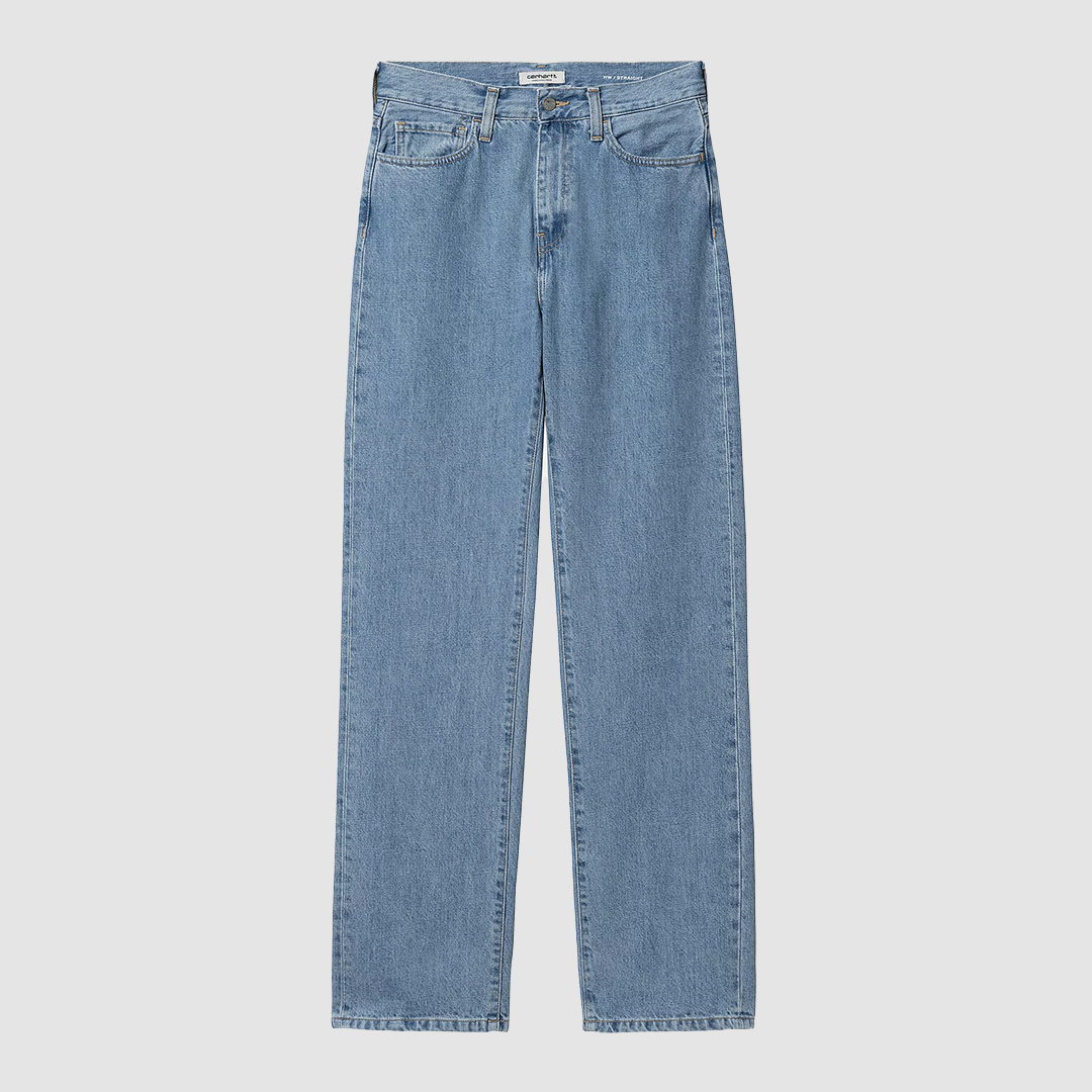 W' Noxon Pant Blue Stone Bleached