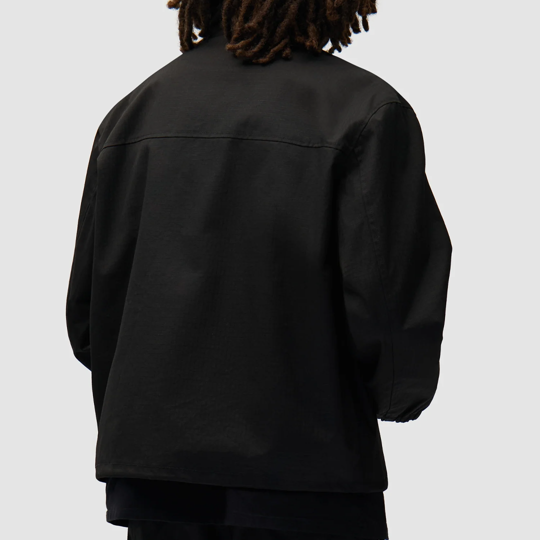 Waxed Ripstop Jacket Black