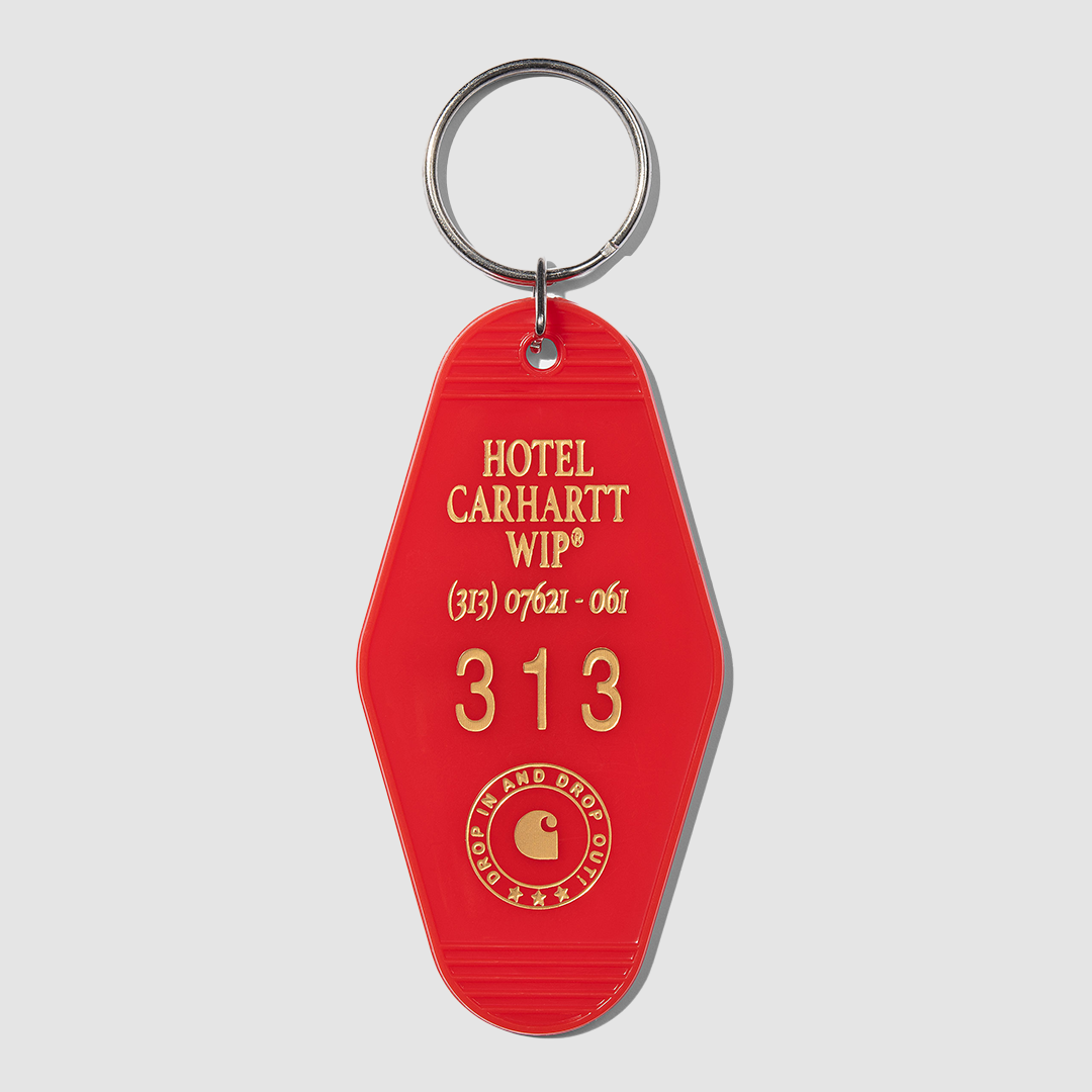 Hotel Keys Keychain Scarlet / Winter Spice