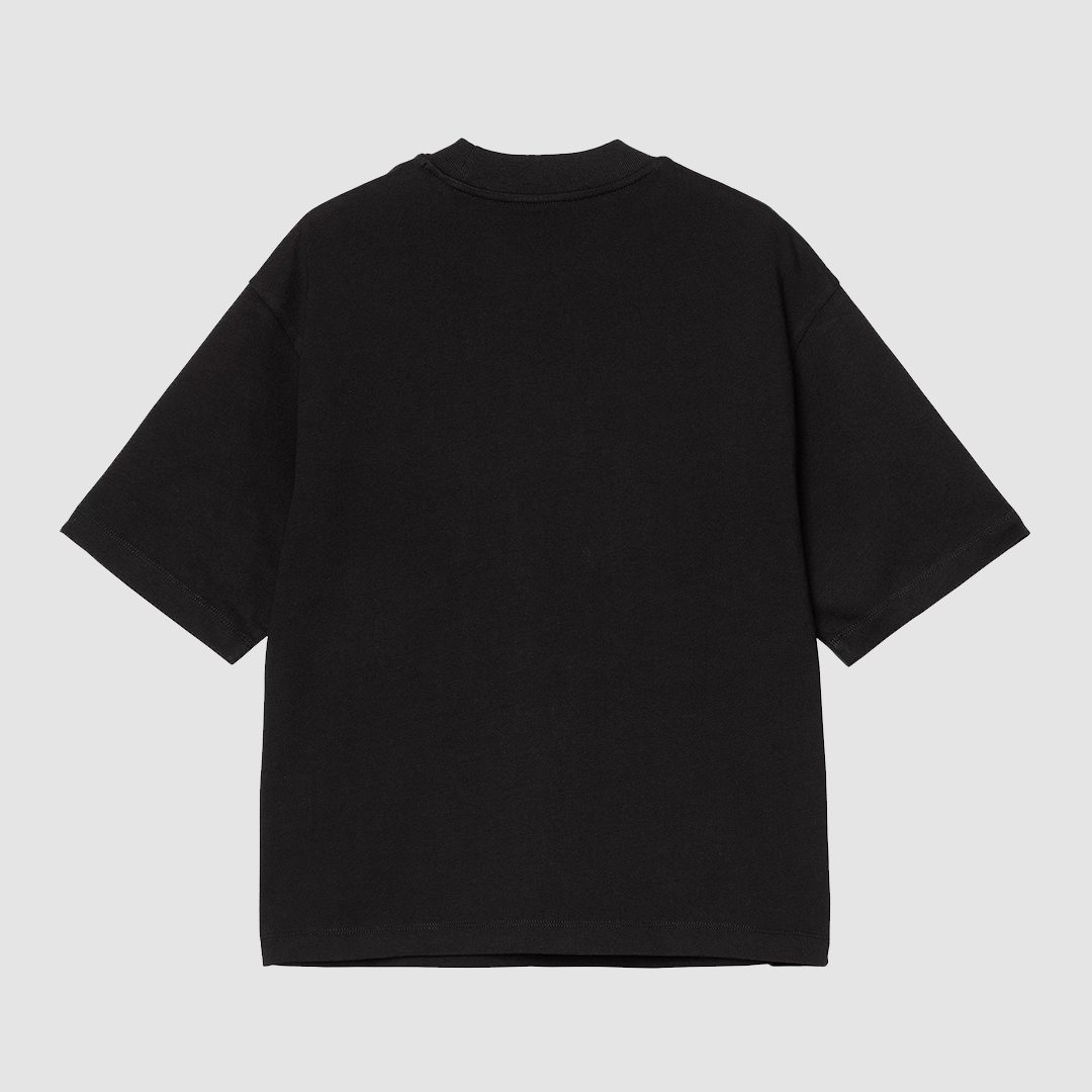 W' S/S Office Supplies T-Shirt Black