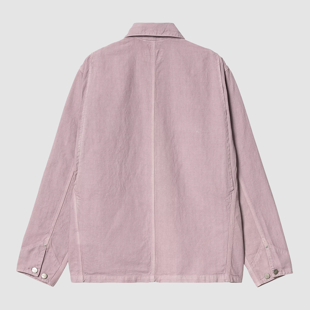 Walter Chore Coat Pink Fog Garment Dyed