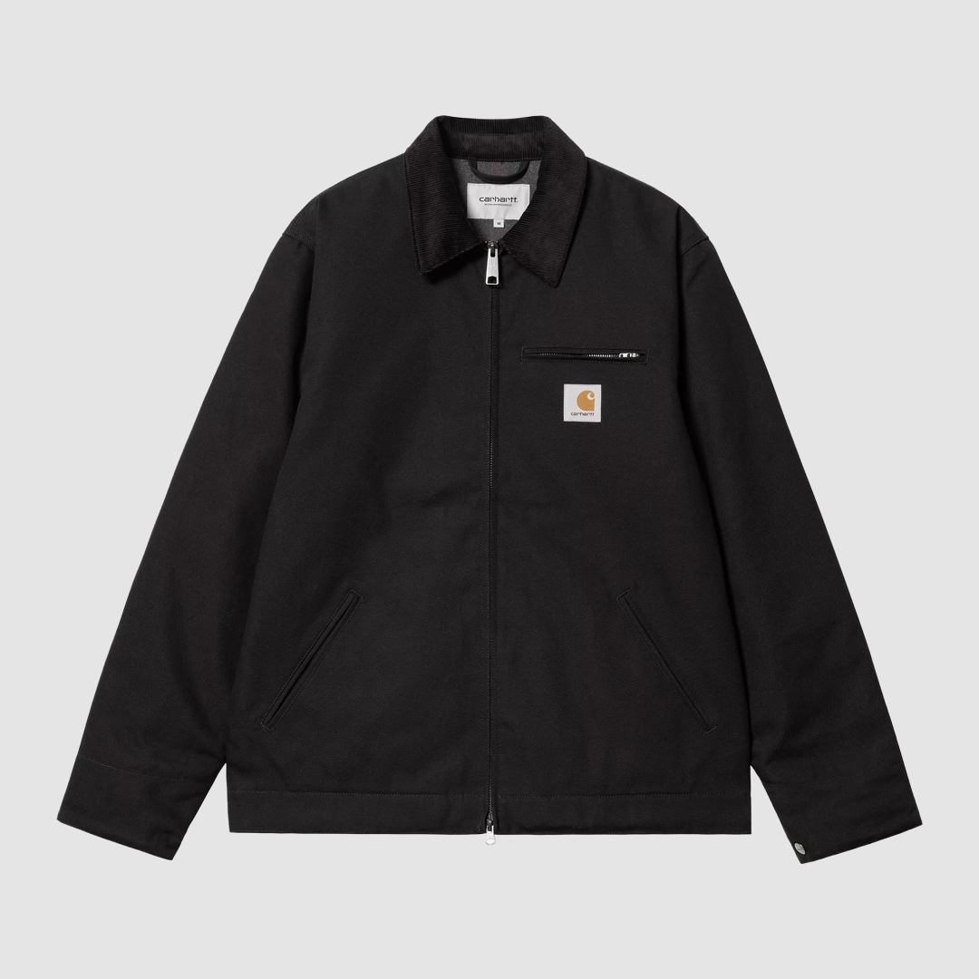 Detroit Jacket Black / Black Rigid