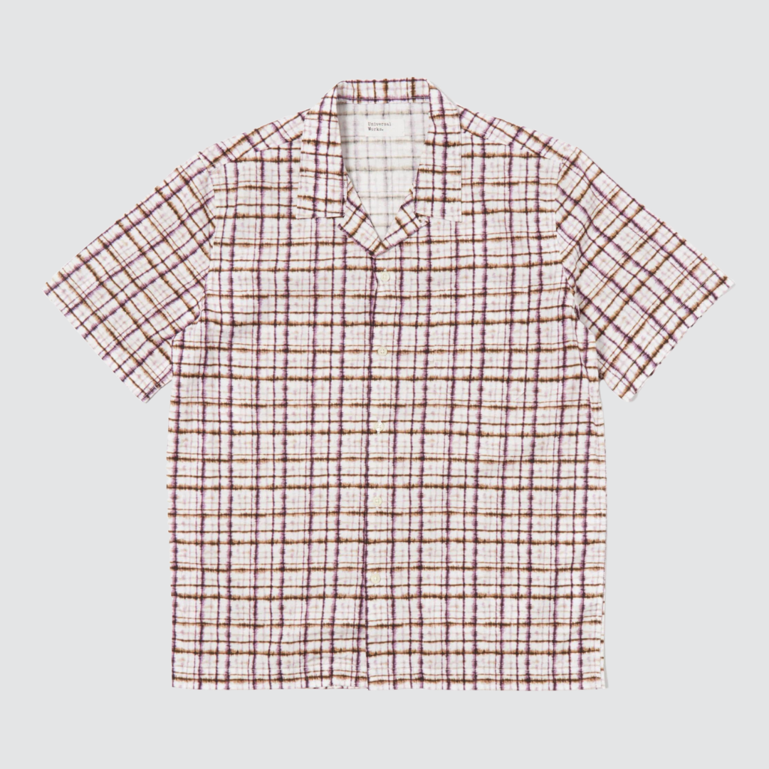 Road Shirt Ecru / Lilac