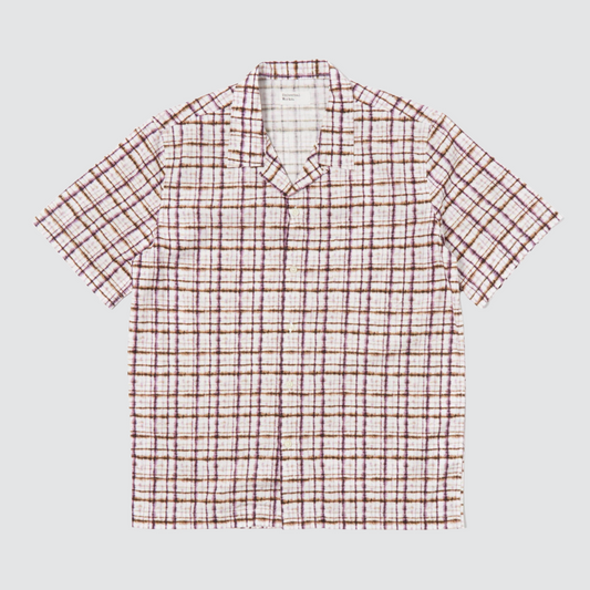 Road Shirt Ecru / Lilac