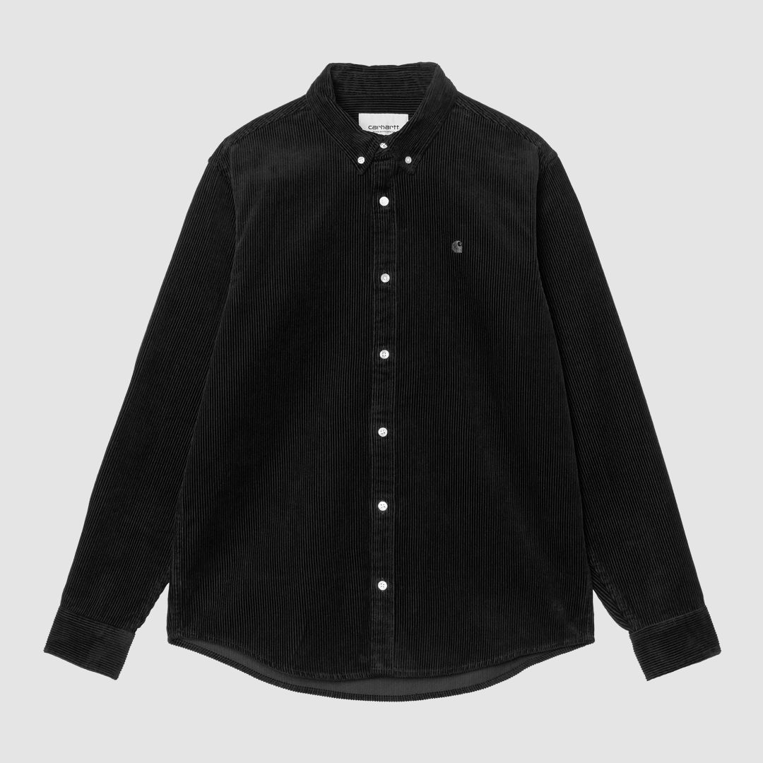 L/S Madison Cord Shirt Soot