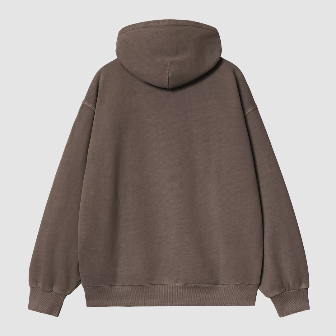 Hooded Vista Sweat Tobacco Garment Dyed