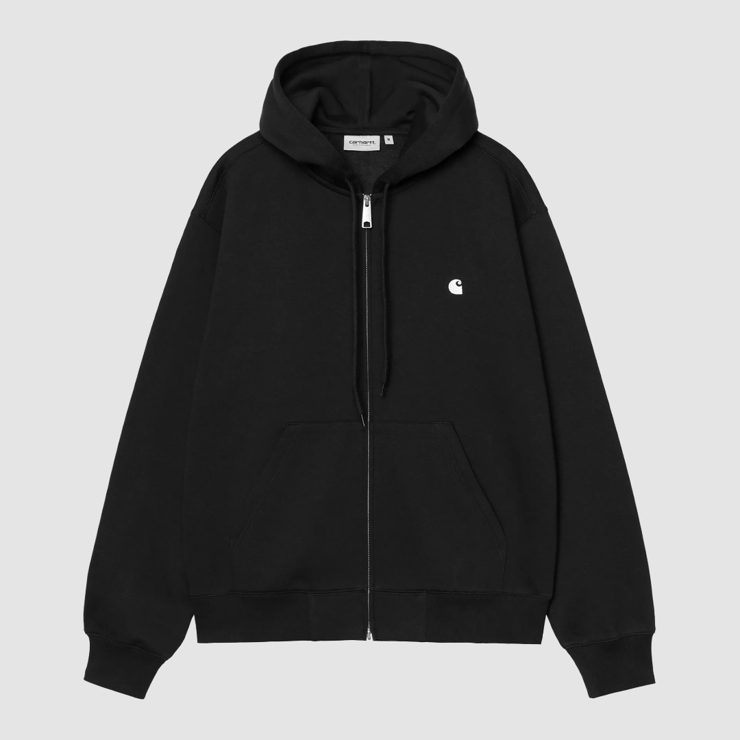 Hooded Mack Jacket Black / Wax