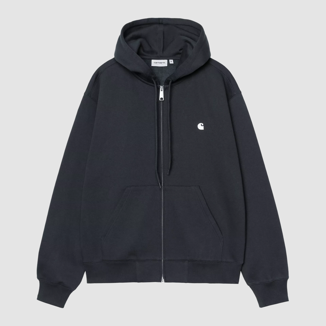 Hooded Mack Jacket Dark Navy / Wax