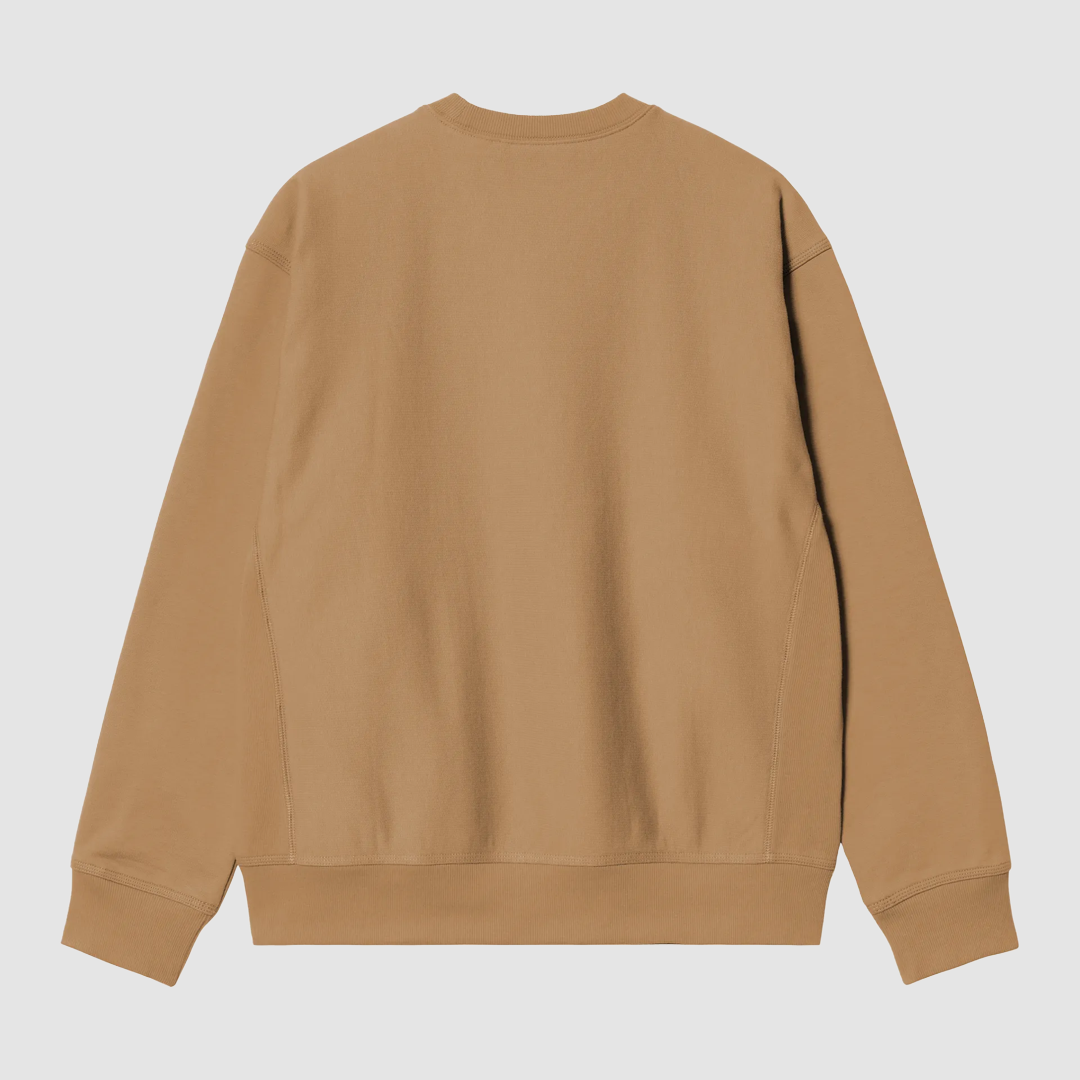 American Script Sweat WIP Dusty H Brown