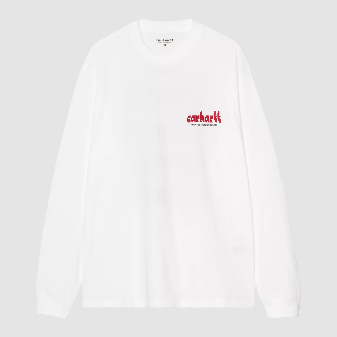 L/S Framework T-Shirt White