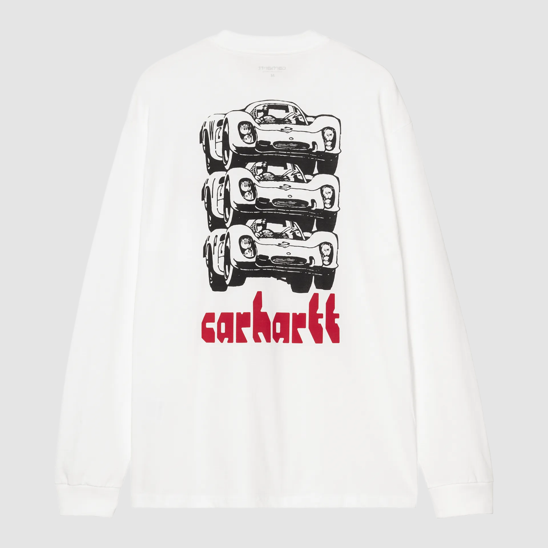 L/S Framework T-Shirt White