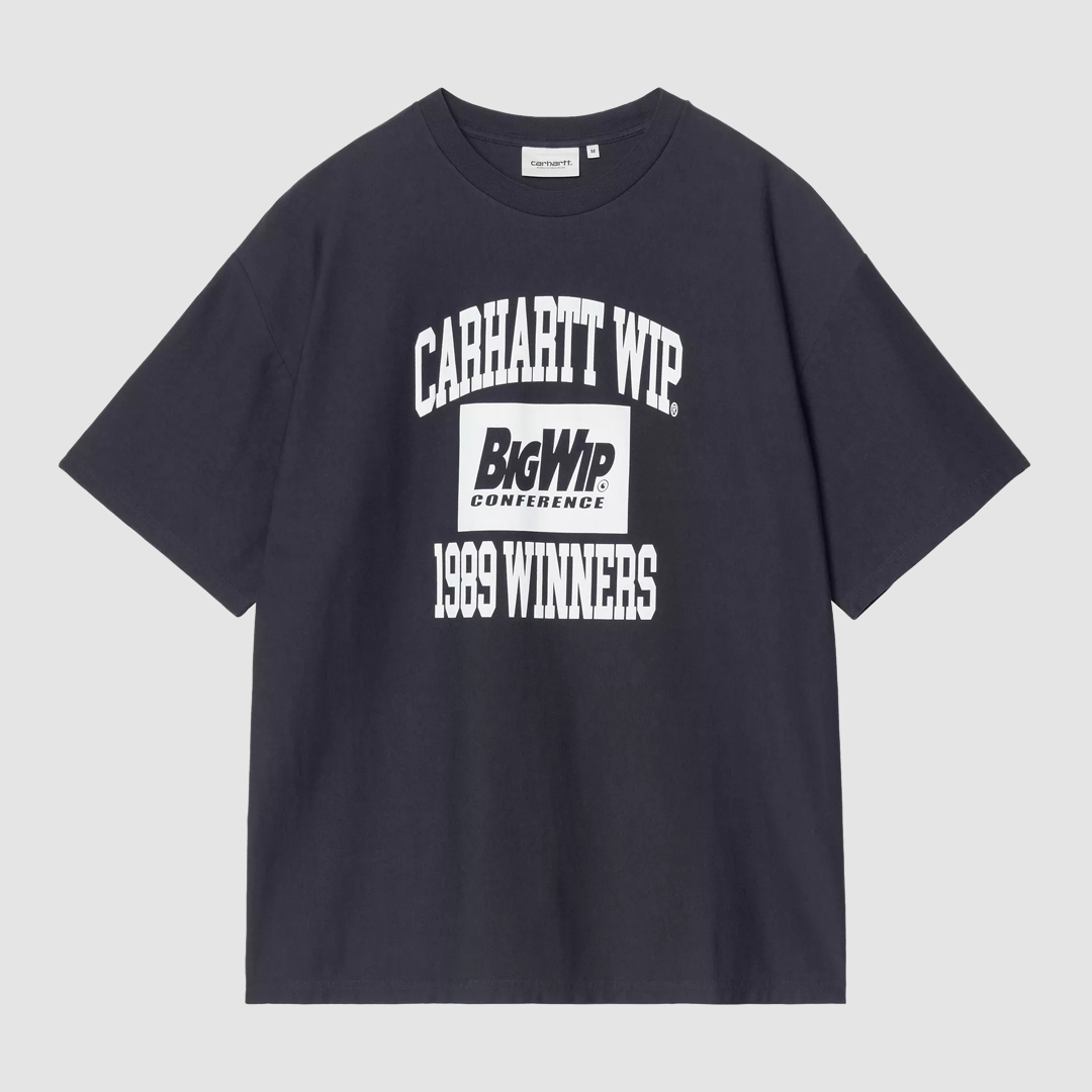 S/S 1989 Winners T-Shirt Dark Navy Heavy Stone Washed