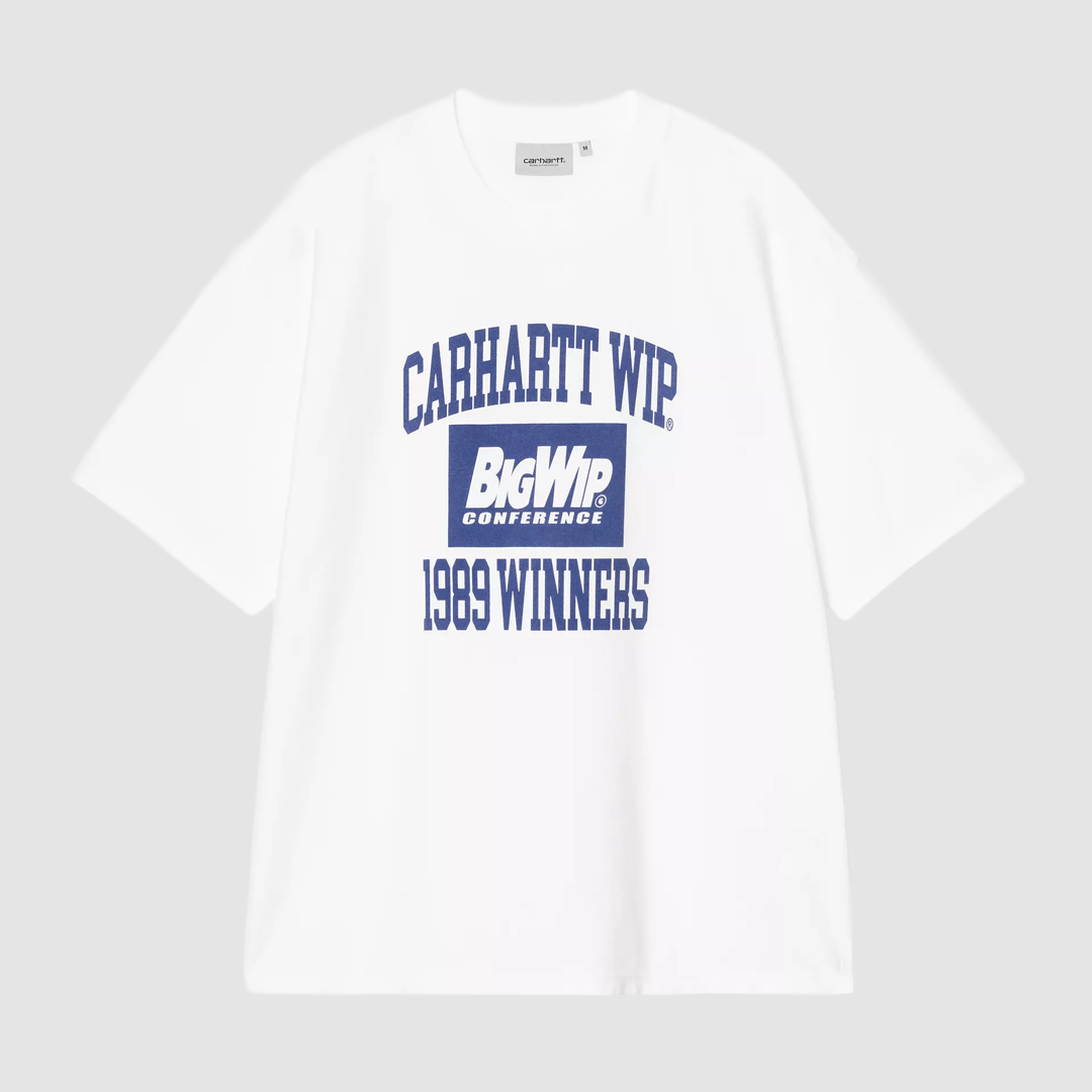 S/S 1989 Winners T-Shirt White Heavy Stone Washed