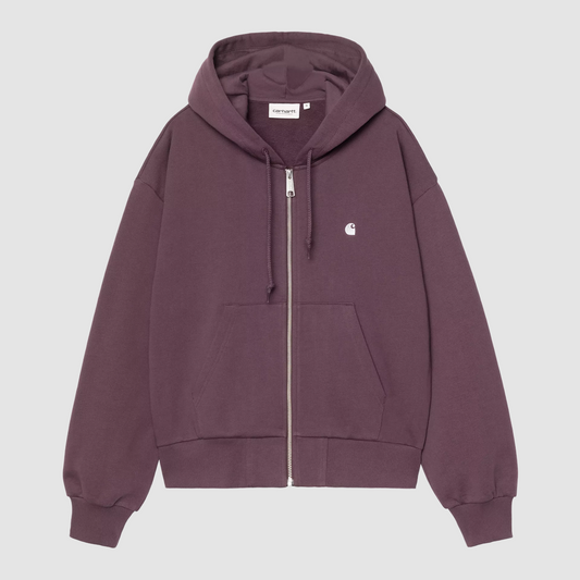 W' Hooded Casey Jacket Cozy Purple / Silver