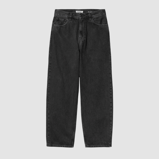 W' Brandon Pant Black Stoned Washed