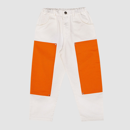 Orange Patch Kids Trousers