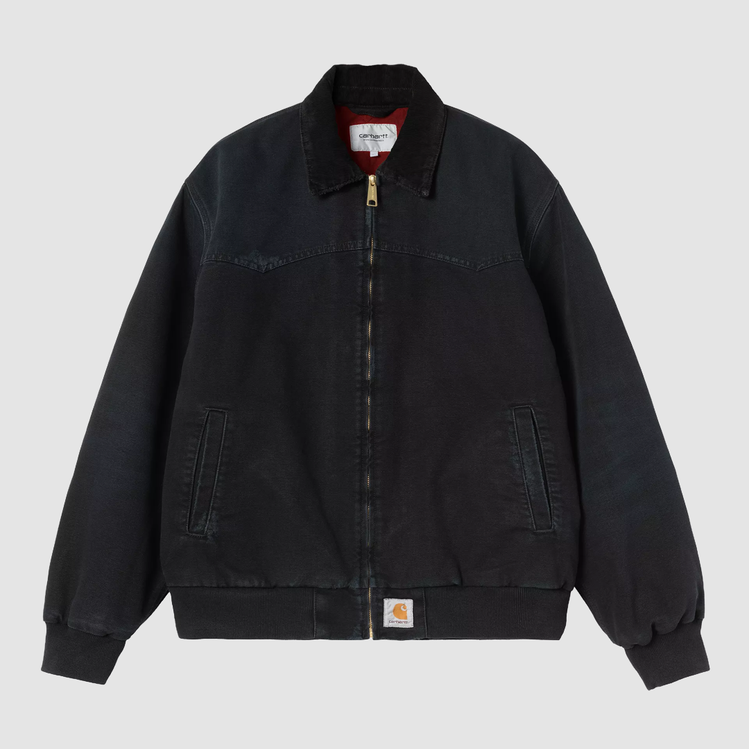 OG Santa Fe Jacket Black / Black Grind Wash