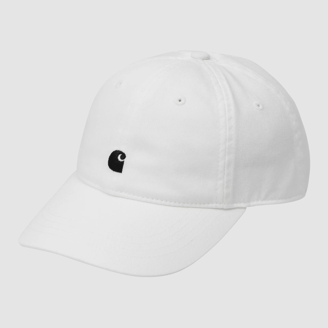 Madison Logo Cap White / Black