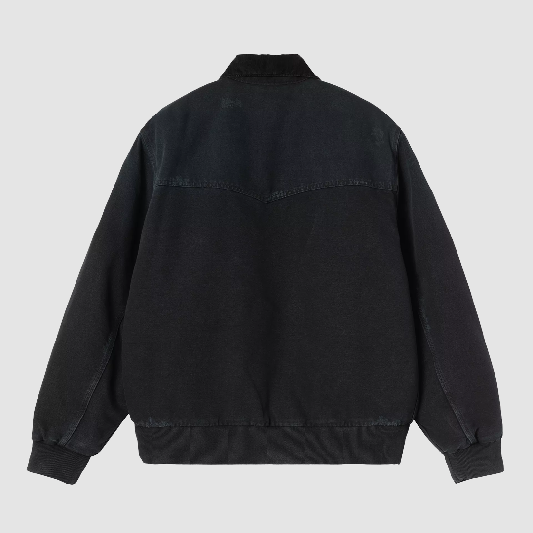 OG Santa Fe Jacket Black / Black Grind Wash