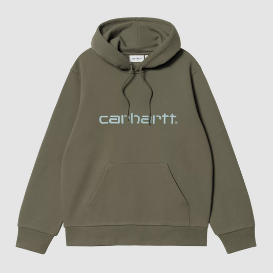 Hooded Carhartt Sweat Leaf / Tourmaline