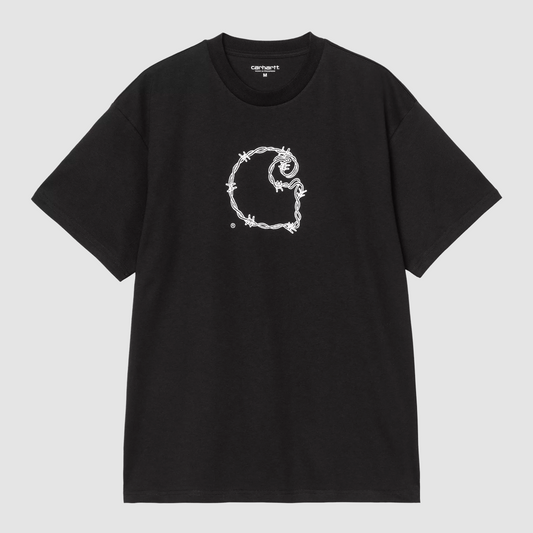 S/S Barbwire C T-Shirt Black
