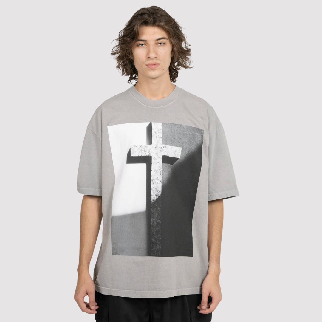 Cross T-Shirt Grey