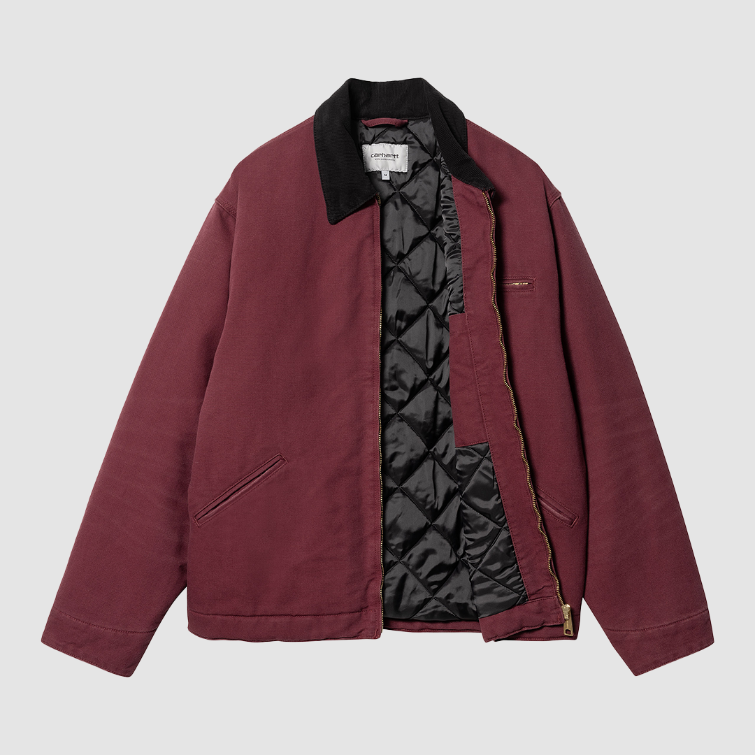 OG Detroit Jacket Malbec / Black Aged Canvas