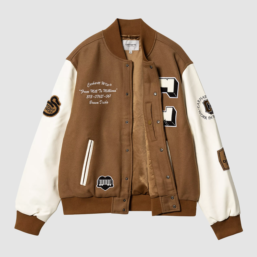 Brown Duck Bomber Hamilton Brown / Wax