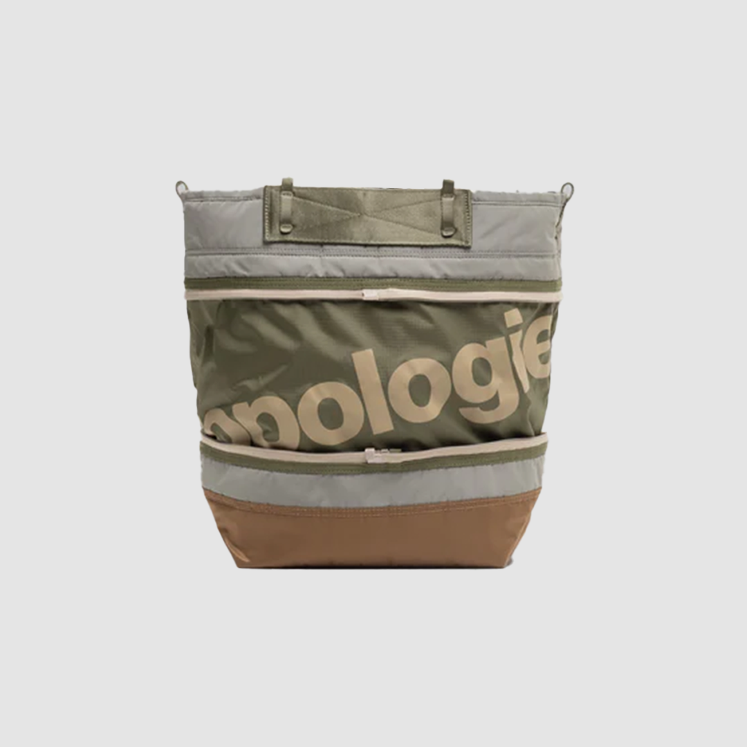 Topologie Convert Tool Bag Olive / Taupe Tech Sateen