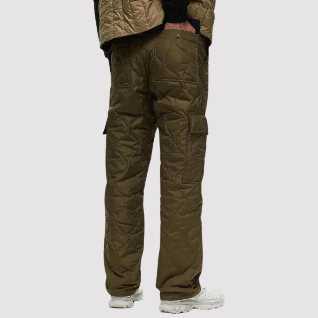 Military Cargo Down Pants D. Olive