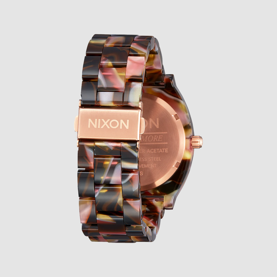 Time Teller Acetate Rose Gold / Pink Tortoise