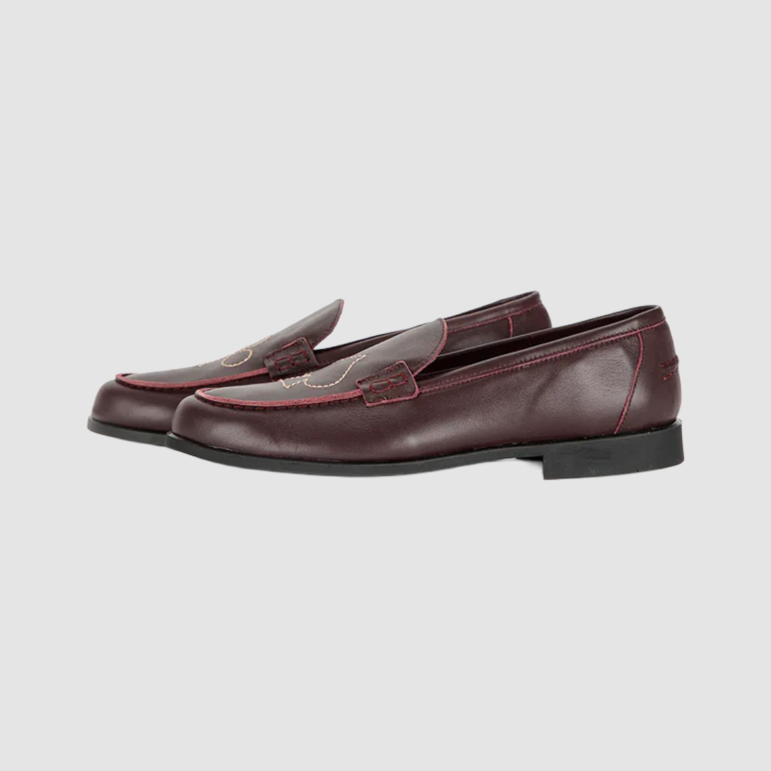 Embroidered Loafers